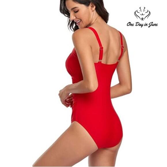 Upopby Ruched Slimming One Piece Size S - Picture 2 of 4